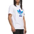 Camiseta Masculina Adidas Skateboarding Abstract Trefoil Tee WhtRoyblu-JY3948- -2-
